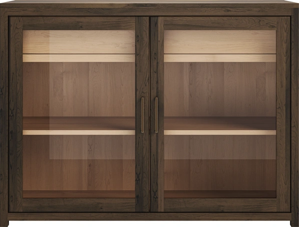 Austin_Console in 404 Brindle stain and 400 Natural interior in Maple