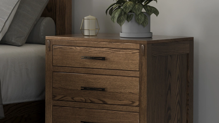 American Craftsman Nightstand #4 AMC09244 Detail