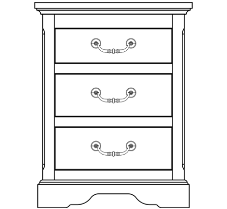 Longmeadow Chairside Chest