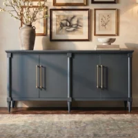 Weymouth Console, Maple Wood, 32P Rain Cloud Paint & Standard Hardware TK3006HB