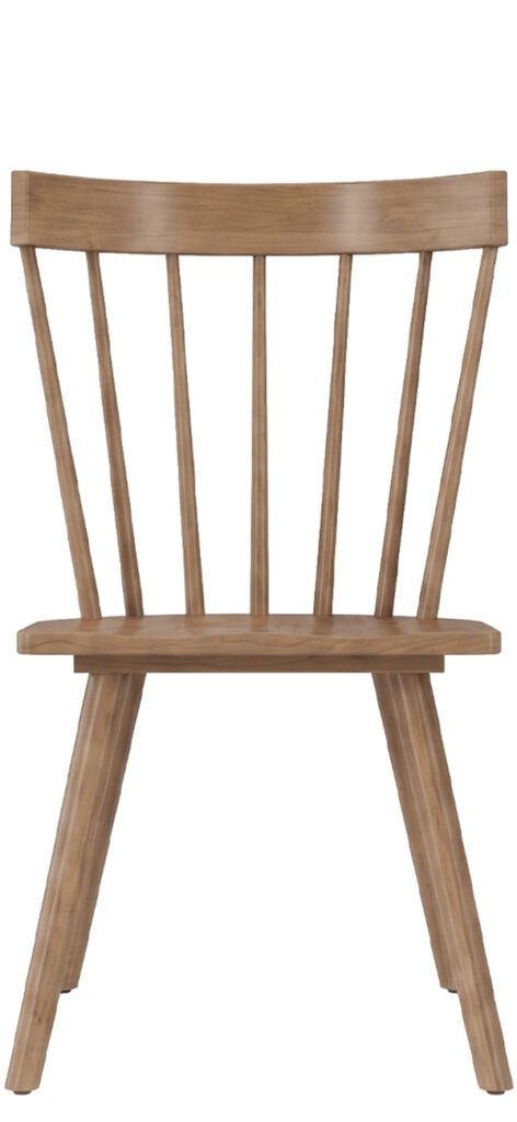 drake side chair isolated on white